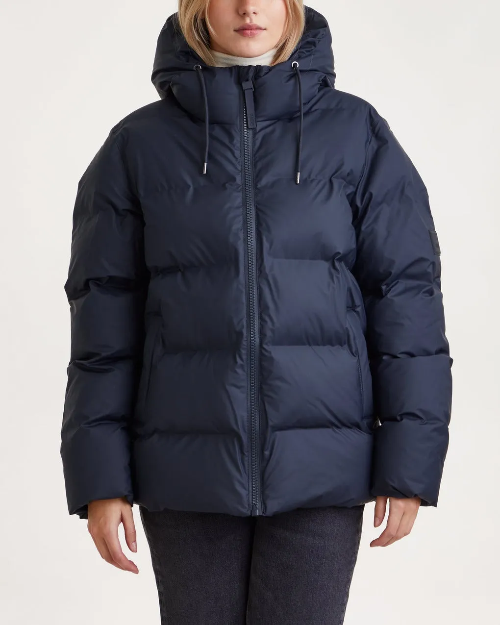 Rains   Jacket Alfa Puffer  Navy 